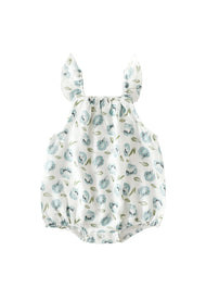 Baby Sleeveless Romper — Cute Printed Vest-Style Jumpsuit