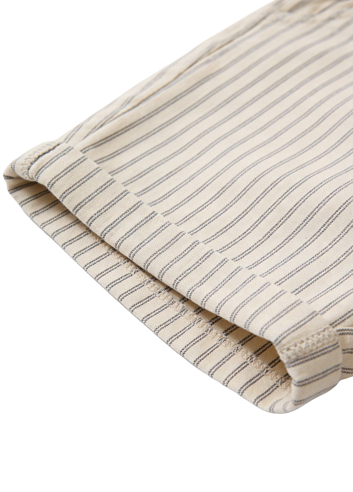Boys' Summer Lightweight Pure Cotton Striped Outfit