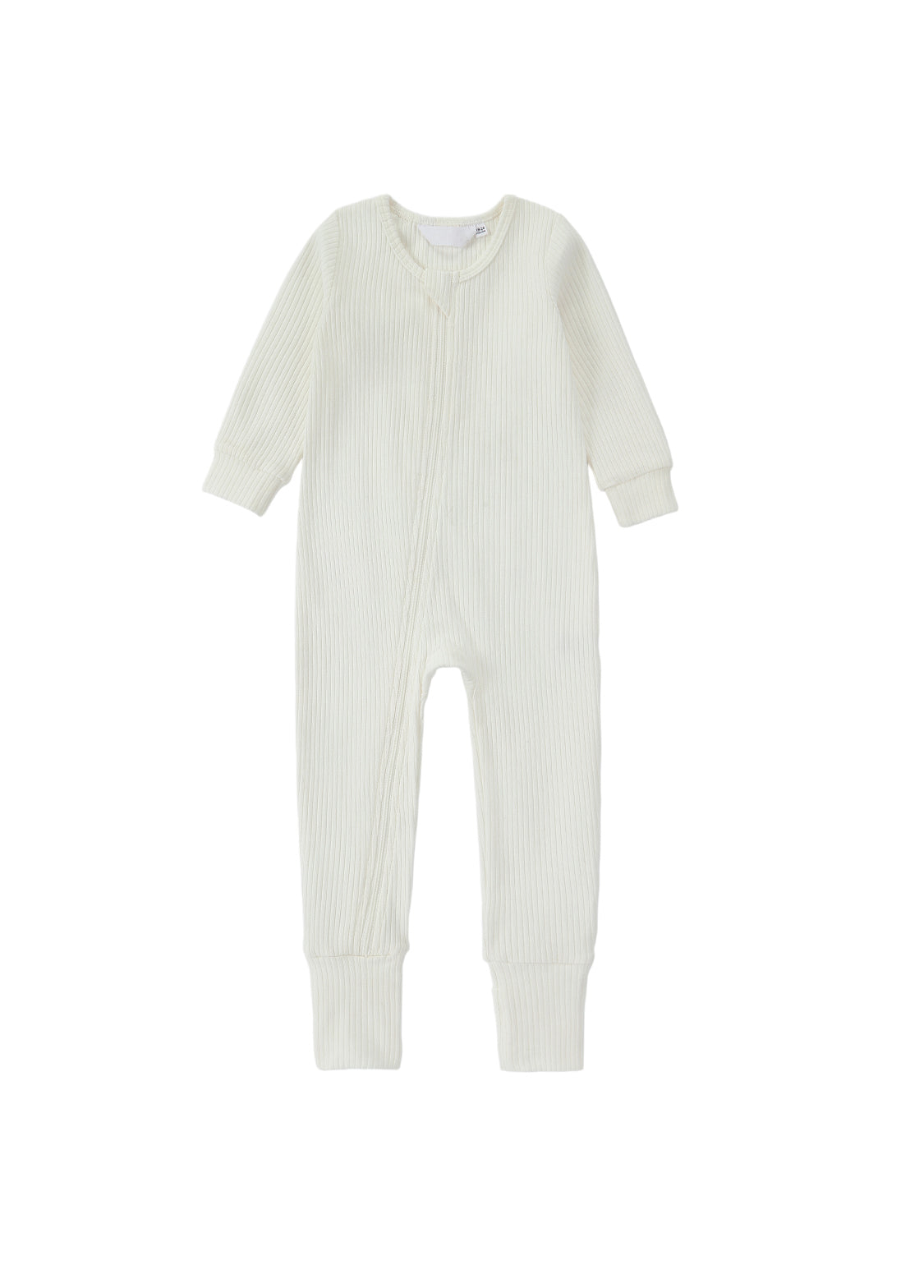 Baby Ribbed Long Sleeve One-Piece Romper