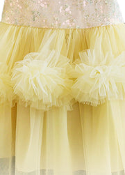Girl Sequin Tulle Party Dress