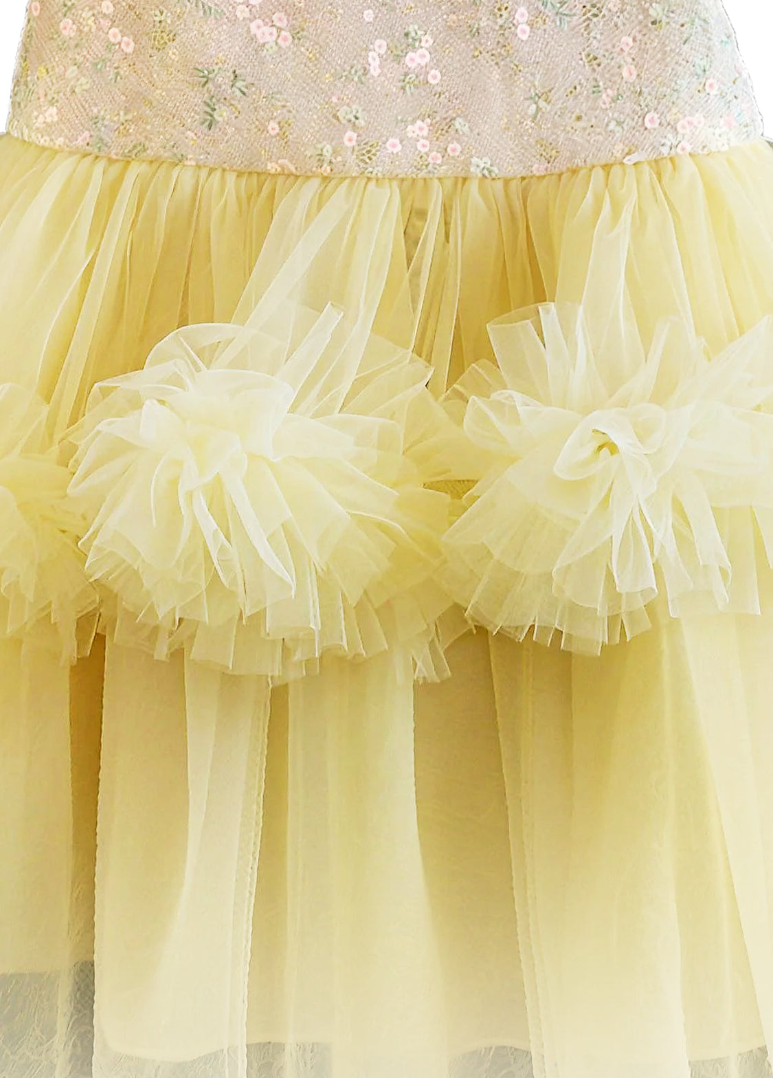 Girl Sequin Tulle Party Dress