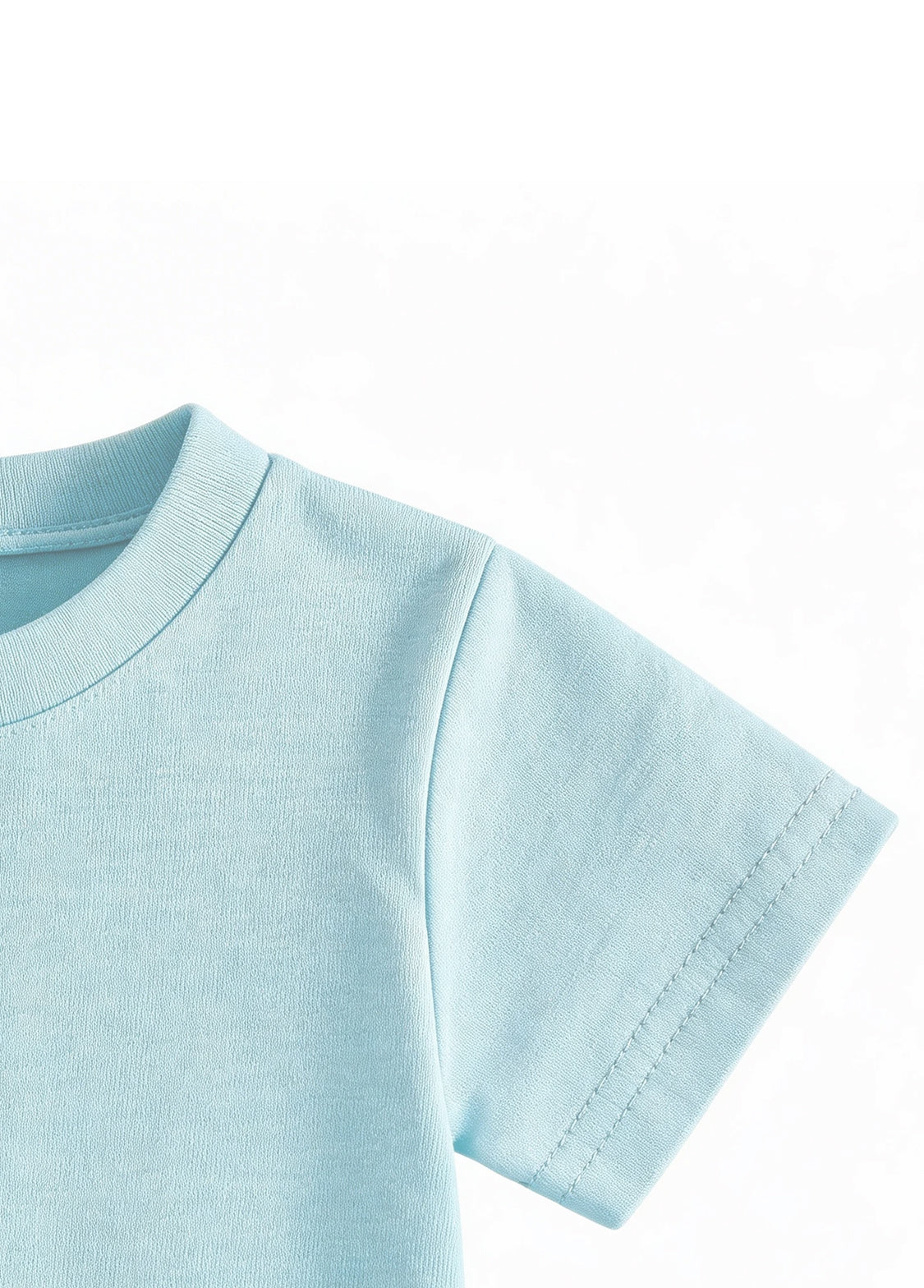 Girls Easter Bunny Embroidered Two-Piece Skirt Set