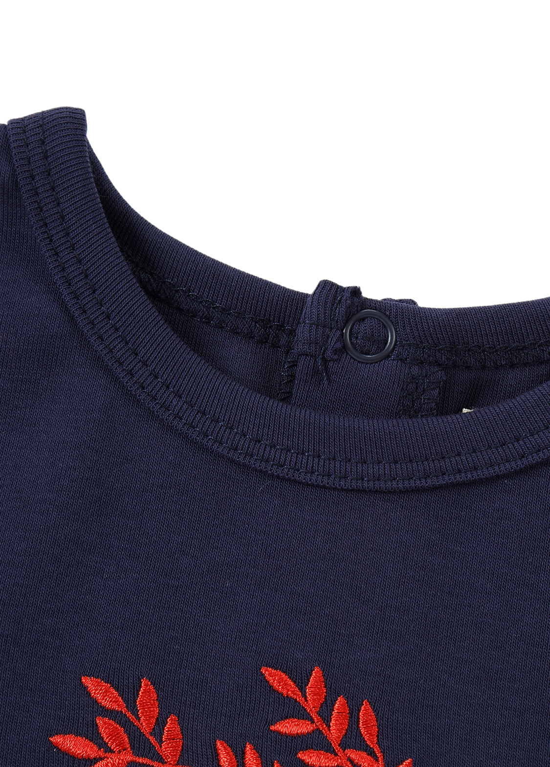 Baby Cotton Footed Romper with Hat