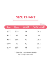 Girls Cotton Bunny Two-Piece Shorts Set
