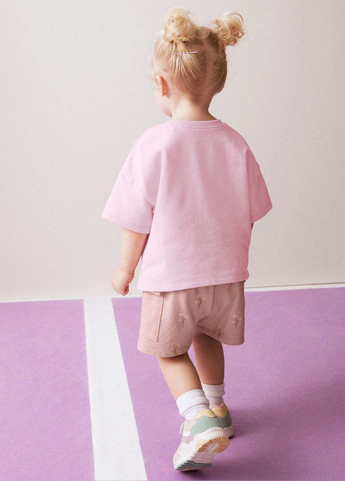 Girls Cotton Rabbit Friendship Two-Piece Set