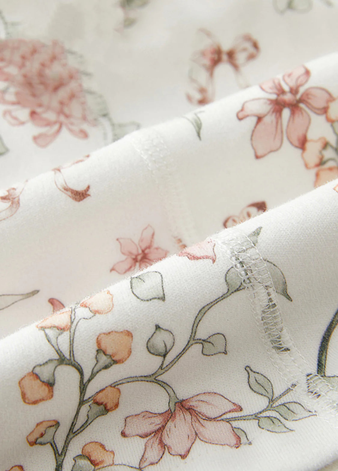 Baby Bamboo Blend Floral Top & Pants Set