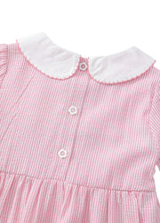 Girls Cartoon Bunny Cotton Blend Dress