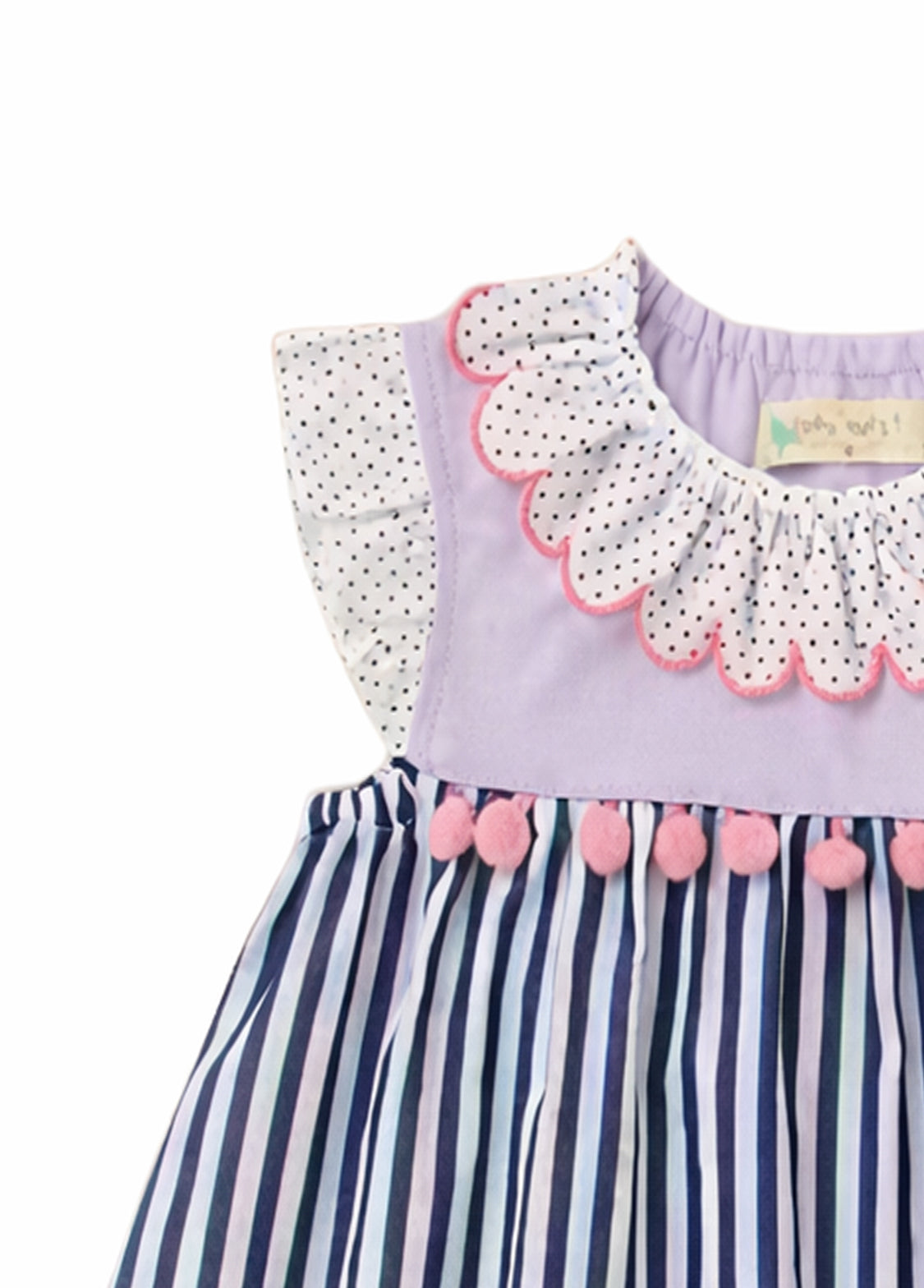 Girl Sweet Butterfly Print Puff Sleeve Dress